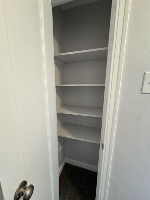 view of closet
