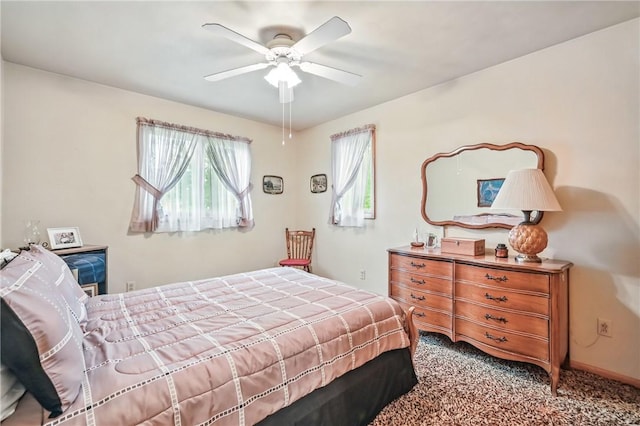 1807 Memorial, Farrell, PA 16121 - bedroom with carpet floors and ceiling fan
