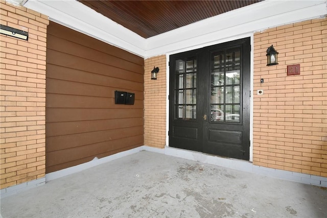 21 Hillson Ave, Brentwood, PA 15227 - entrance to property with brick siding and french doors