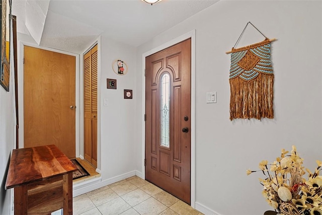 2880 Willowick Ct, South Fayette, PA 15017 - entryway with baseboards and light tile patterned floors