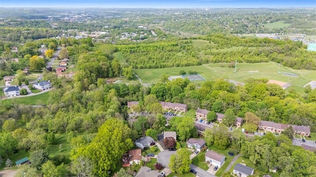 2880 Willowick Ct, South Fayette, PA 15017 - aerial view of property and surrounding area featuring nearby suburban area and a forest