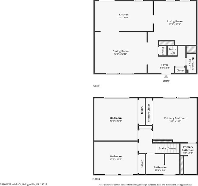 2880 Willowick Ct, South Fayette, PA 15017 - property floor plan