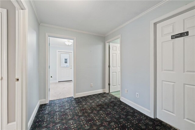 396 4th St, Beaver, PA 15009 - unfurnished bedroom featuring carpet flooring, ornamental molding, and baseboards