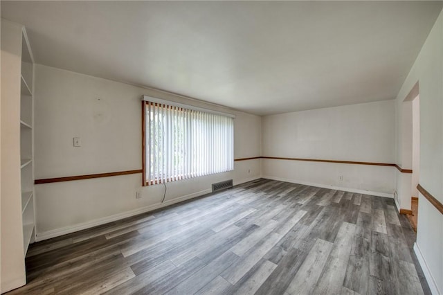 433 Brunner Dr, Monroeville, PA 15146 - empty room with wood finished floors and baseboards