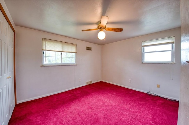 433 Brunner Dr, Monroeville, PA 15146 - carpeted empty room with a ceiling fan and baseboards