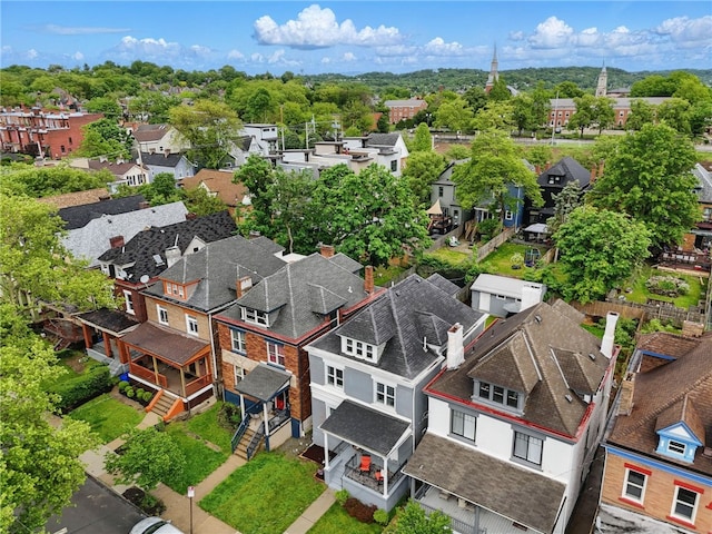 608 N Euclid Ave, East Liberty, PA 15206 - aerial view of residential area