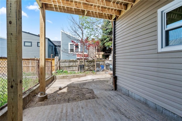 3423 Denny St, Lawrenceville, PA 15201 - view of patio / terrace featuring fence