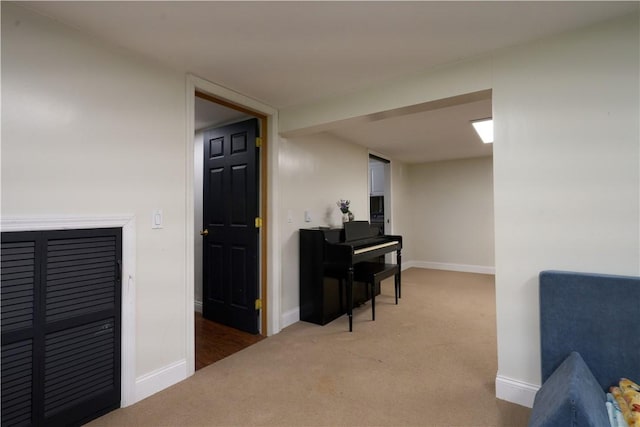 605 E Portersville Rd, Muddy Creek Twp, PA 16051 - sitting room with carpet and baseboards