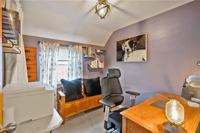 1009 Connor Rd, Castle Shannon, PA 15234 - office area with vaulted ceiling