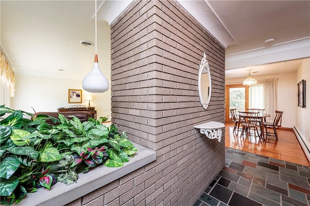 view of property exterior featuring outdoor dining area
