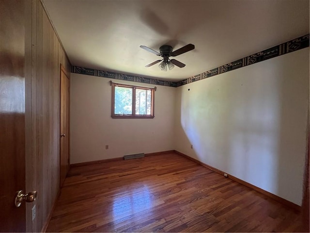 105 Lawrence Ave, Twp Of But Nw, PA 16001 - spare room with wood finished floors and ceiling fan