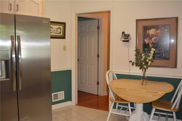 103 Boxwood Ct, Peters Twp, PA 15317 - dining area with light tile patterned floors and baseboards