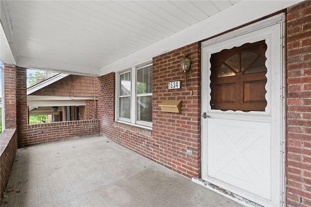 1534 Dormont Ave, Dormont, PA 15216 - view of exterior entry with a porch and brick siding