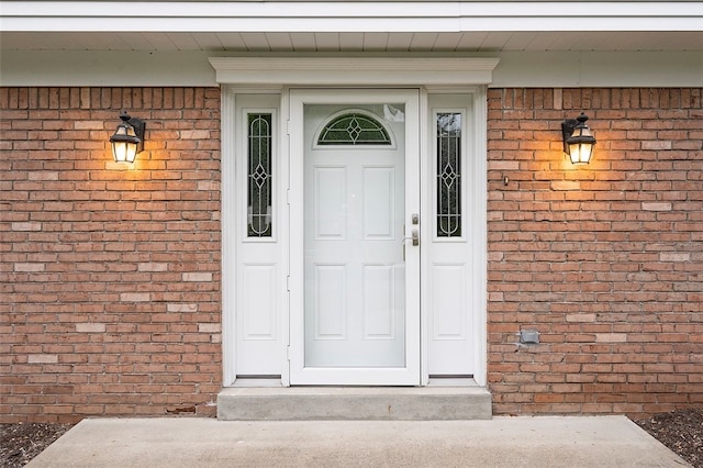 2023 Menold Dr, Mccandless, PA 15101 - entrance to property featuring brick siding