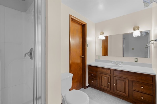 2023 Menold Dr, Mccandless, PA 15101 - bathroom featuring a shower stall, toilet, and vanity