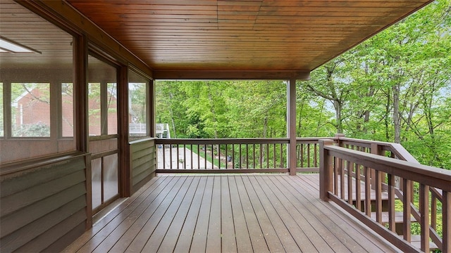 2023 Menold Dr, Mccandless, PA 15101 - view of wooden terrace