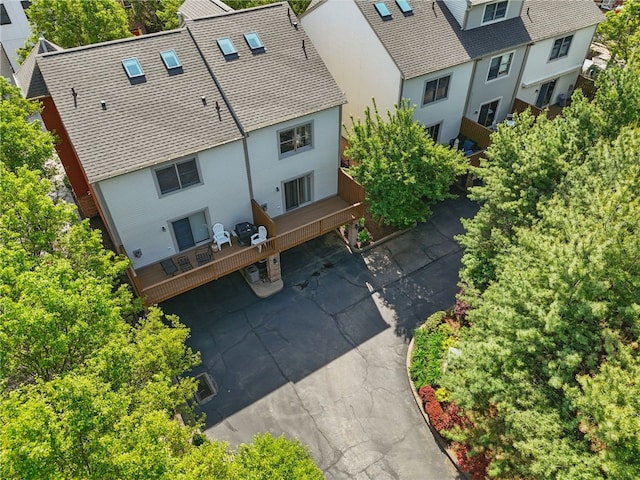 bird's eye view