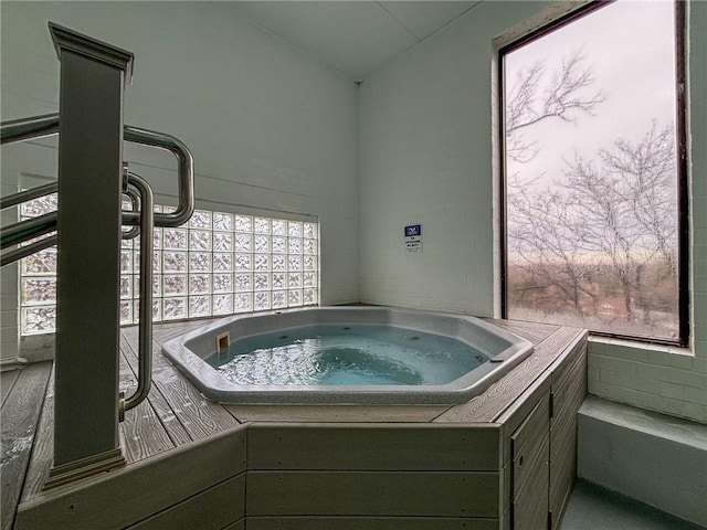 5600 Munhall Rd Unit 517, Squirrel Hill, PA 15217 - view of pool with an indoor hot tub