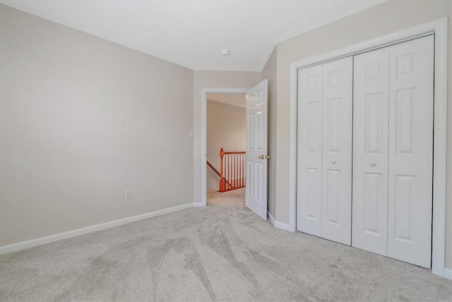 2108 Beams Run Rd, Jefferson Hills, PA 15025 - unfurnished bedroom featuring carpet flooring, baseboards, and a closet