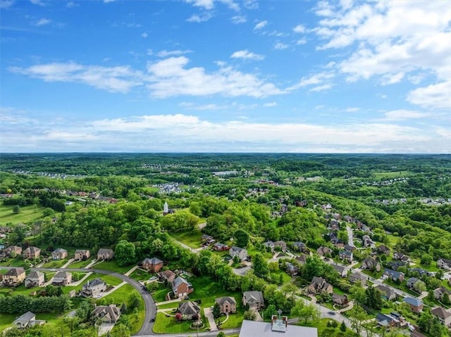 2108 Beams Run Rd, Jefferson Hills, PA 15025 - aerial overview of property's location featuring nearby suburban area and a forest