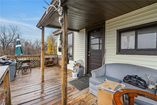 4974 Williamsport Rd, Elizabeth Twp/Boro, PA 15037 - deck with outdoor dining area