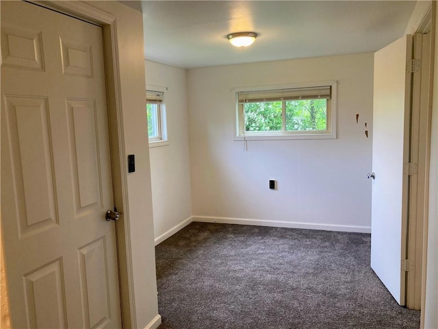 4974 Williamsport Rd, Elizabeth Twp/Boro, PA 15037 - unfurnished room featuring dark colored carpet, healthy amount of natural light, and baseboards