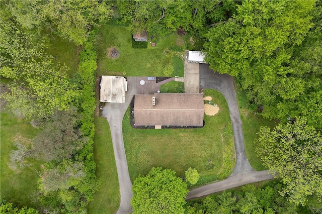 drone / aerial view