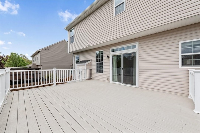 view of deck