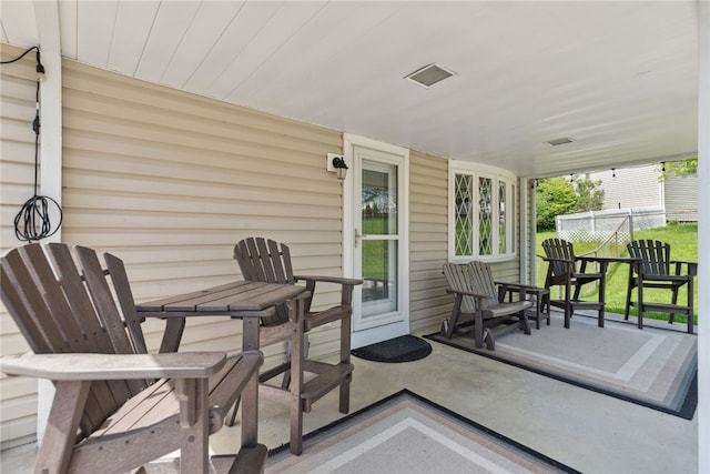 112 Cranbrooke Dr, Findlay Twp, PA 15108 - view of patio / terrace featuring a porch