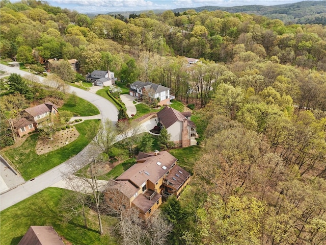 4616 Windbrook, Murrysville, PA 15668 - aerial view of property's location featuring a forest and nearby suburban area
