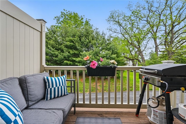 113 Lewisham Rd, Cranberry Twp, PA 16066 - deck with a grill
