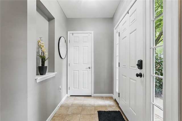 113 Lewisham Rd, Cranberry Twp, PA 16066 - entryway featuring baseboards and light tile patterned flooring
