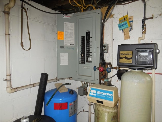 utilities with electric panel