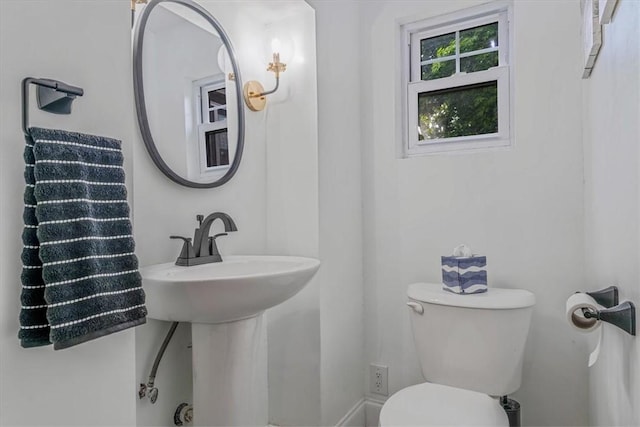 bathroom with toilet