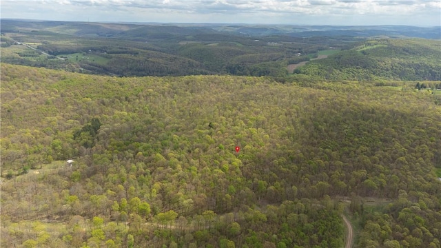 474 Barkley, Addison Twp, PA 15411 - aerial view of property and surrounding area with a forest