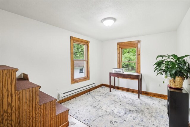 1770 Perry Hwy, Muddy Creek Twp, PA 16051 - office space featuring baseboard heating and baseboards