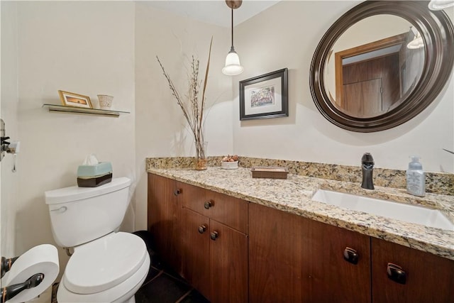 257 Penhurst Dr, Wilkins Twp, PA 15235 - half bath with vanity and toilet
