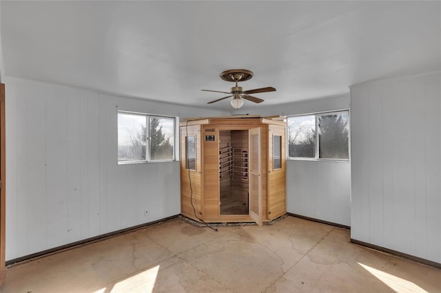 2252 Milligan Ave, Swissvale, PA 15218 - spare room with ceiling fan and baseboards