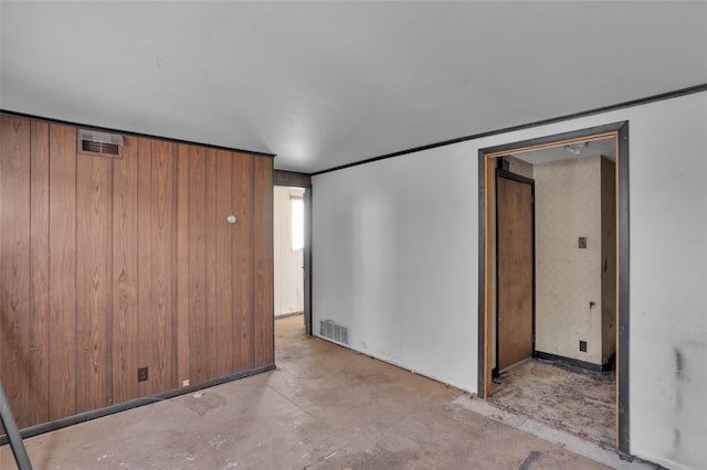 2252 Milligan Ave, Swissvale, PA 15218 - spare room featuring concrete floors