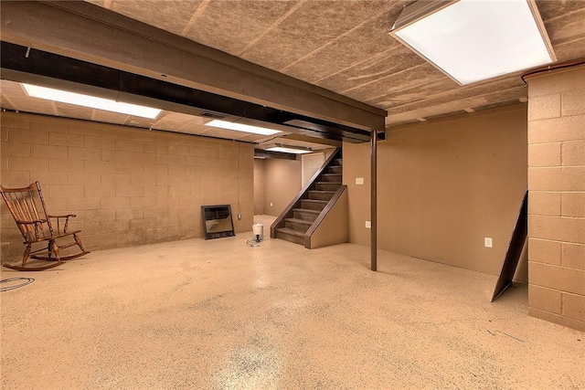 5569 Camerons Rd, Brush Val/Buffington, PA 15748 - finished below grade area with stairway