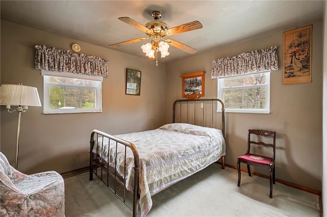 3072 Millerstown Rd, Clarion, PA 16254 - bedroom with multiple windows, carpet flooring, and baseboards