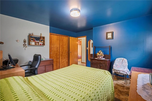 3072 Millerstown Rd, Clarion, PA 16254 - carpeted bedroom featuring a closet
