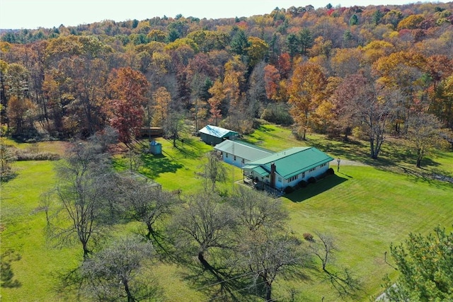 3072 Millerstown Rd, Clarion, PA 16254 - overview of rural landscape with a forest