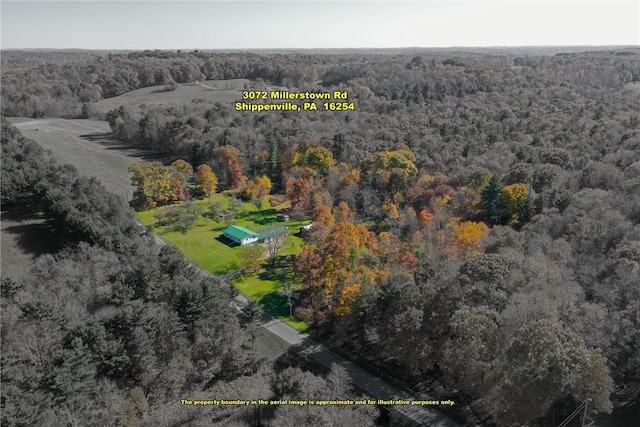 3072 Millerstown Rd, Clarion, PA 16254 - drone / aerial view of a forest