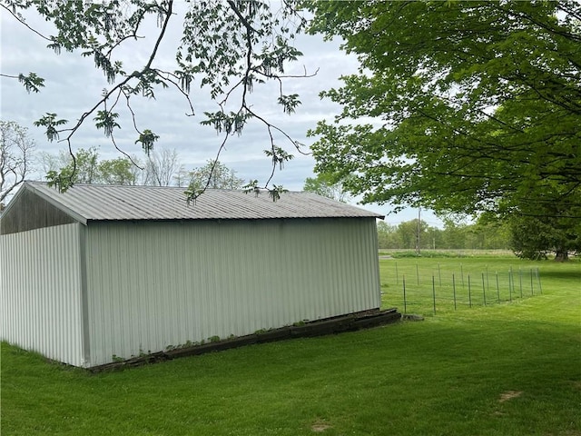 220 Baird Rd, Mahoning Twp Law, PA 16116 - view of side of home with an outdoor structure