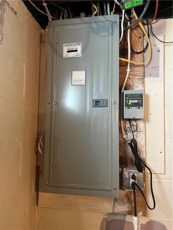 220 Baird Rd, Mahoning Twp Law, PA 16116 - utilities featuring electric panel