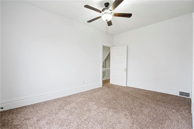 3277 Tuxedo St, Sheraden, PA 15204 - carpeted spare room featuring ceiling fan and baseboards