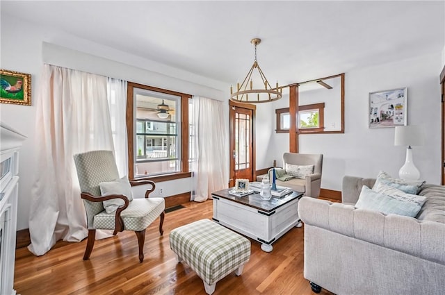 188 Taylor Ave, Sharon, PA 16146 - living room featuring wood finished floors