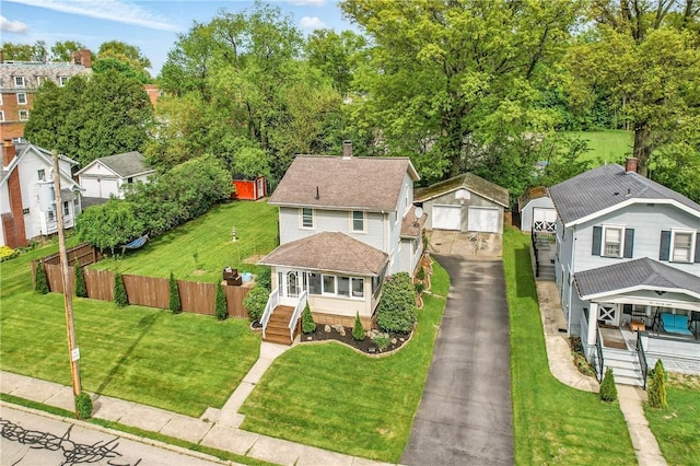 188 Taylor Ave, Sharon, PA 16146 - aerial perspective of suburban area