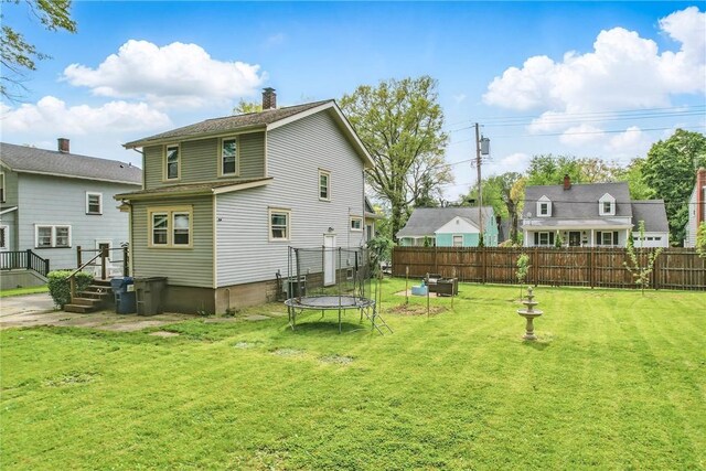 188 Taylor Ave, Sharon, PA 16146 - back of property with a chimney